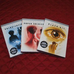 Set of 3 X-File DVDs - NEW IN PKGS
